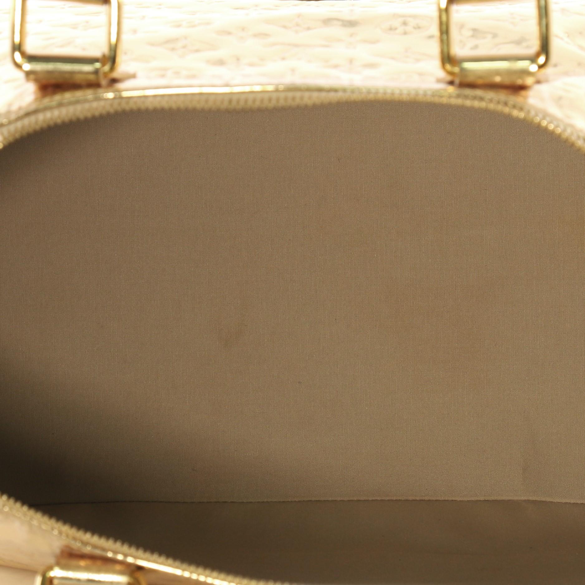 Louis Vuitton Alma Handbag Miroir PVC XL 4