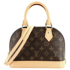 Louis Vuitton Alma Handbag Monogram Canvas BB