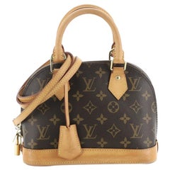 Louis Vuitton Alma Handbag Monogram Canvas BB