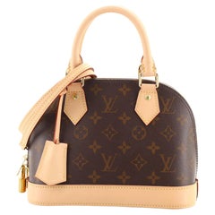 Louis Vuitton Alma Handbag Monogram Canvas BB