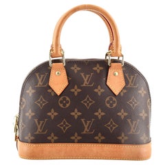 Louis Vuitton Alma Handbag Monogram Canvas BB