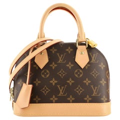 Louis Vuitton Alma Handbag Monogram Canvas BB