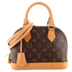 Louis Vuitton Alma Handbag Monogram Canvas BB