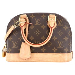 Louis Vuitton Black Quilted Monogram Calfskin Bubblegram Alma BB Gold  Hardware, 2022 Available For Immediate Sale At Sotheby's