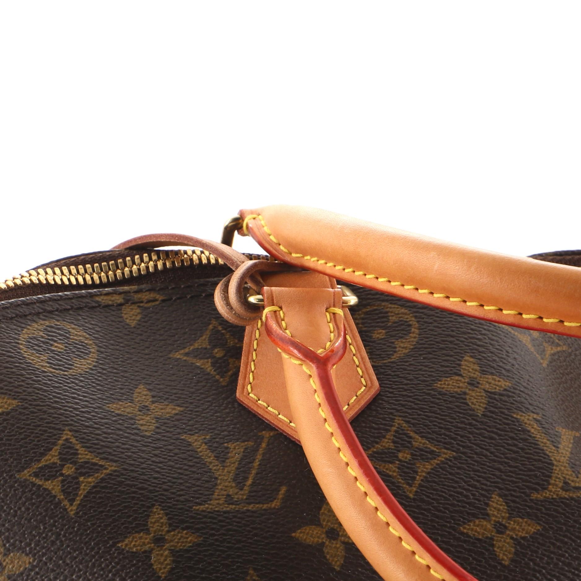 Louis Vuitton Alma Handbag Monogram Canvas GM 2