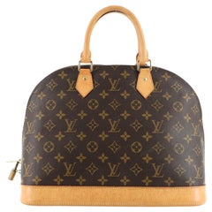 Louis Vuitton Louis Vuitton Alma Handtasche Monogramm Segeltuch MM