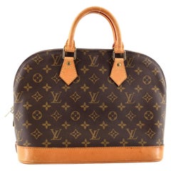 Louis Vuitton Alma Handbag Monogram Canvas PM