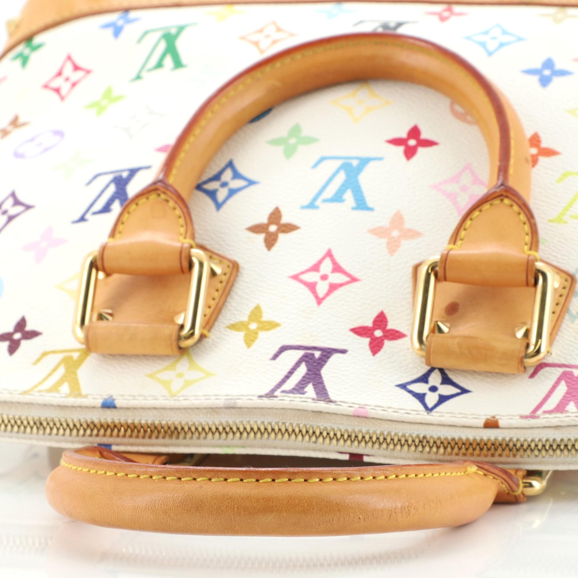 Louis Vuitton Alma Handbag Monogram Multicolor PM 3