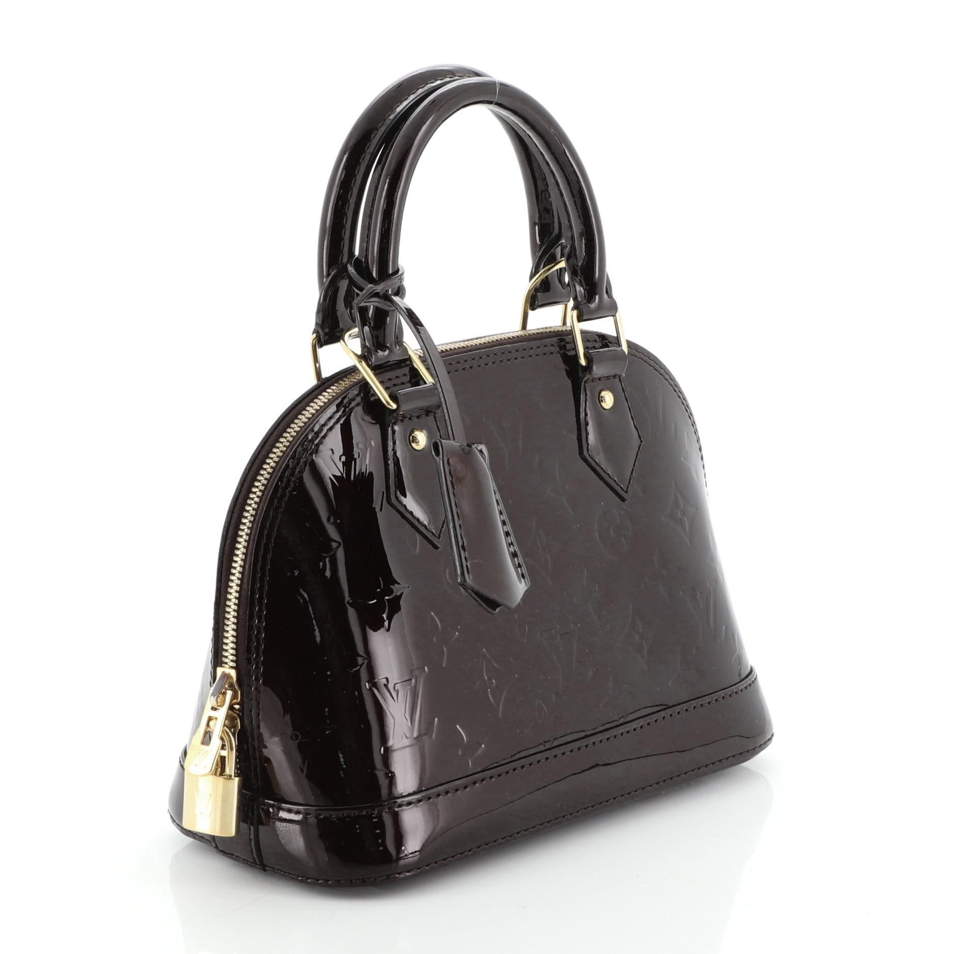 Estimated Retail Price: $1,860
Condition: Very good. Wear and scuffs on exterior, moderate wear, discoloration and small stains in interior, scratches on hardware.
Accessories: Keys, Lock, Clochette, With Strap
Measurements: Handle Drop 4