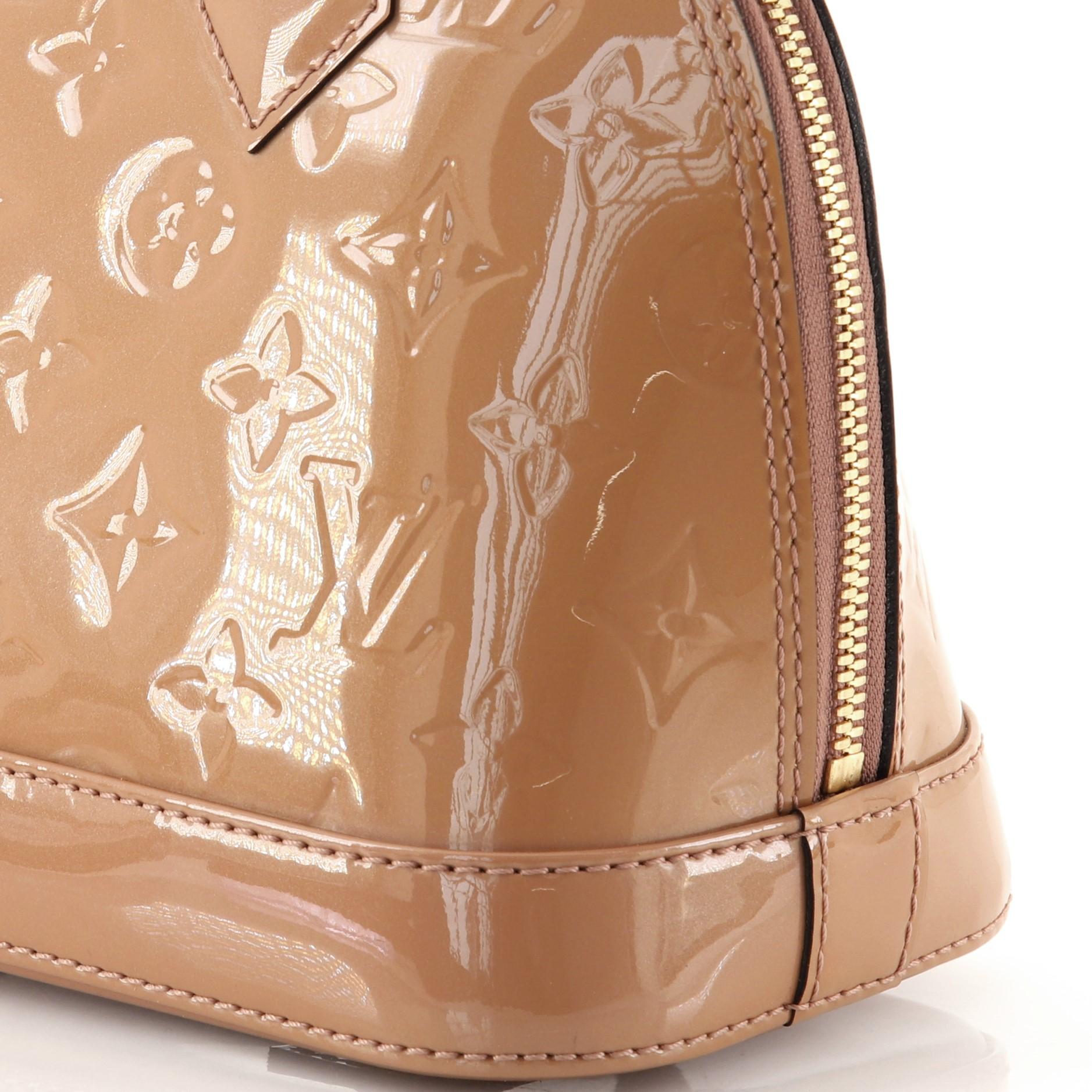 Louis Vuitton - Sac à main Alma à Monogram Vernis BB 1