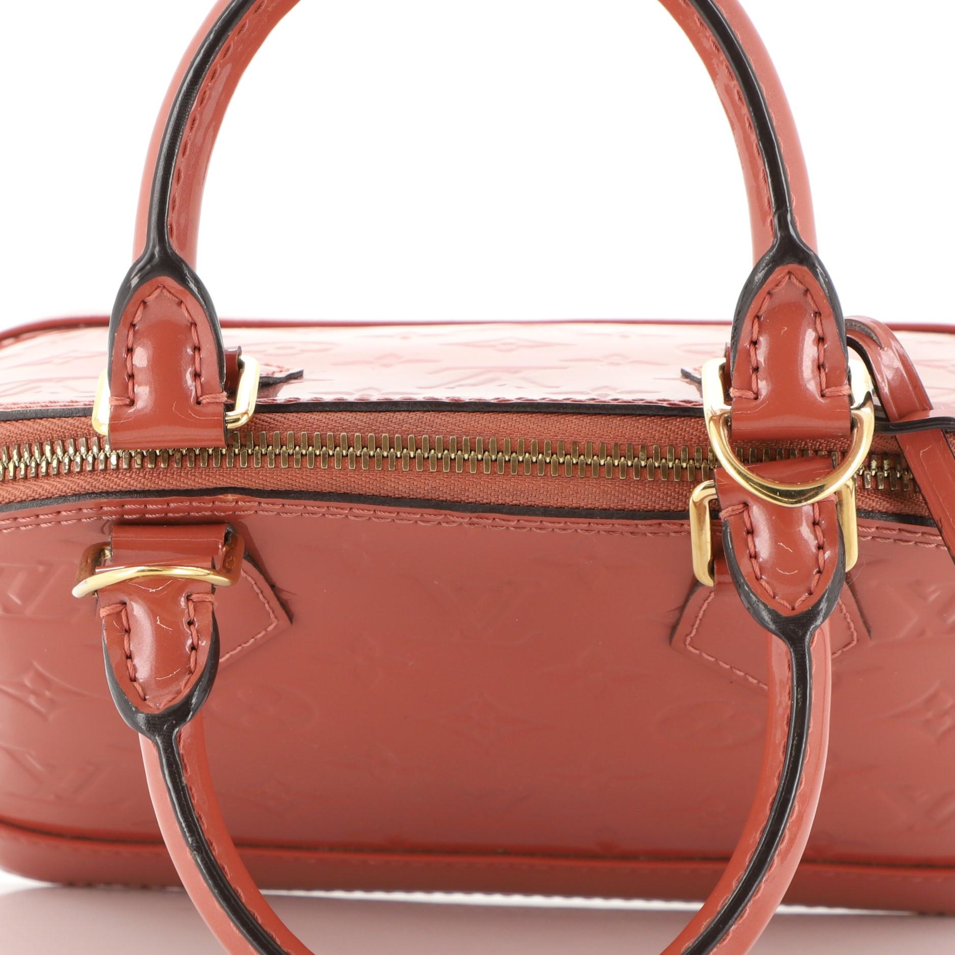 Women's or Men's Louis Vuitton Alma Handbag Monogram Vernis BB