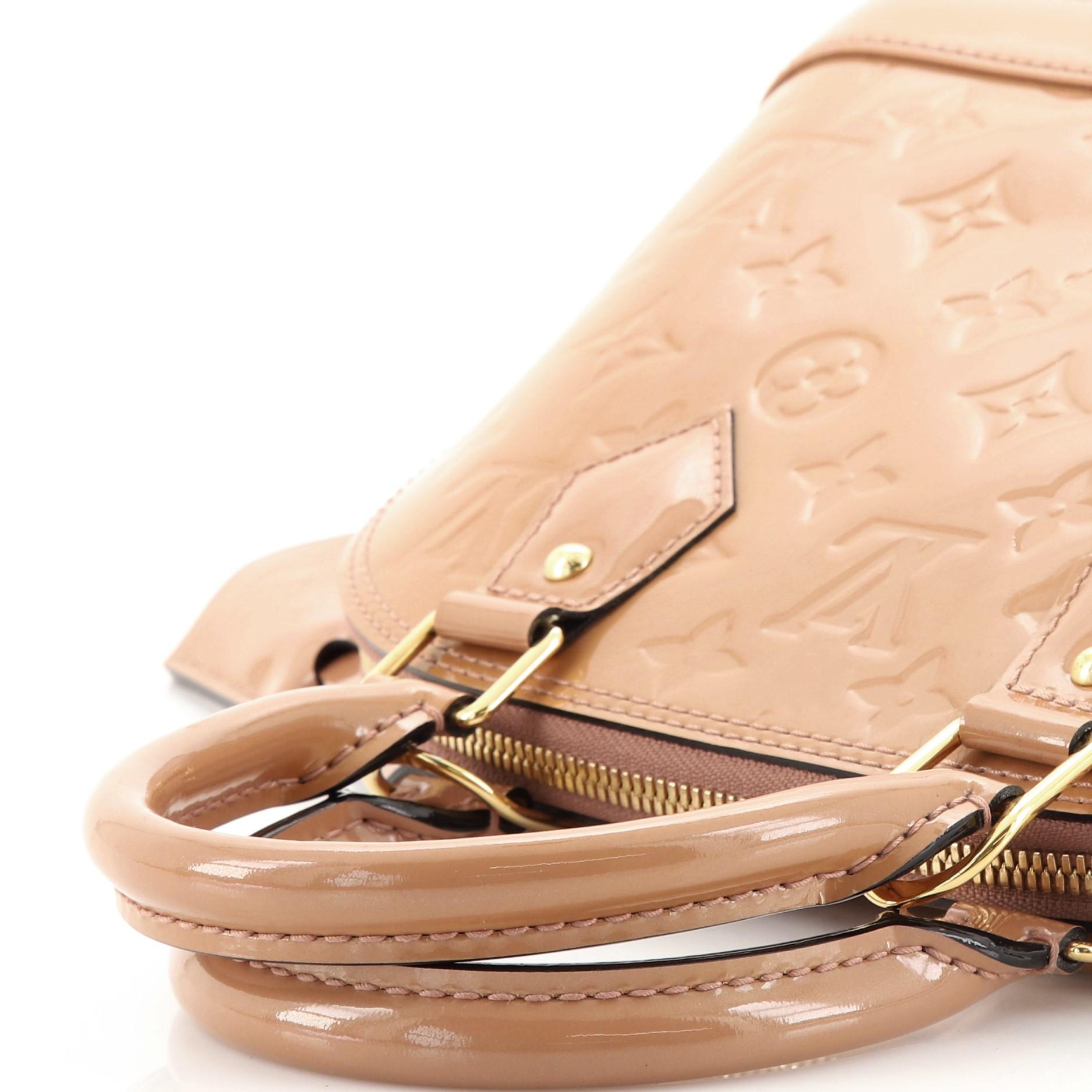 Louis Vuitton - Sac à main Alma à Monogram Vernis BB 2