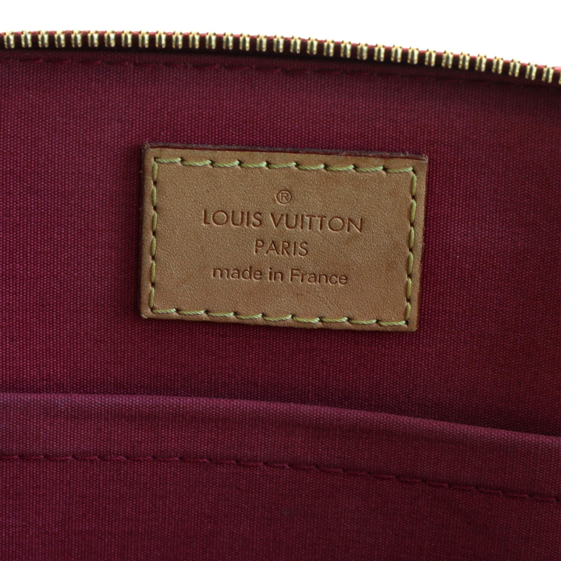  Louis Vuitton Alma Handbag Monogram Vernis BB 3
