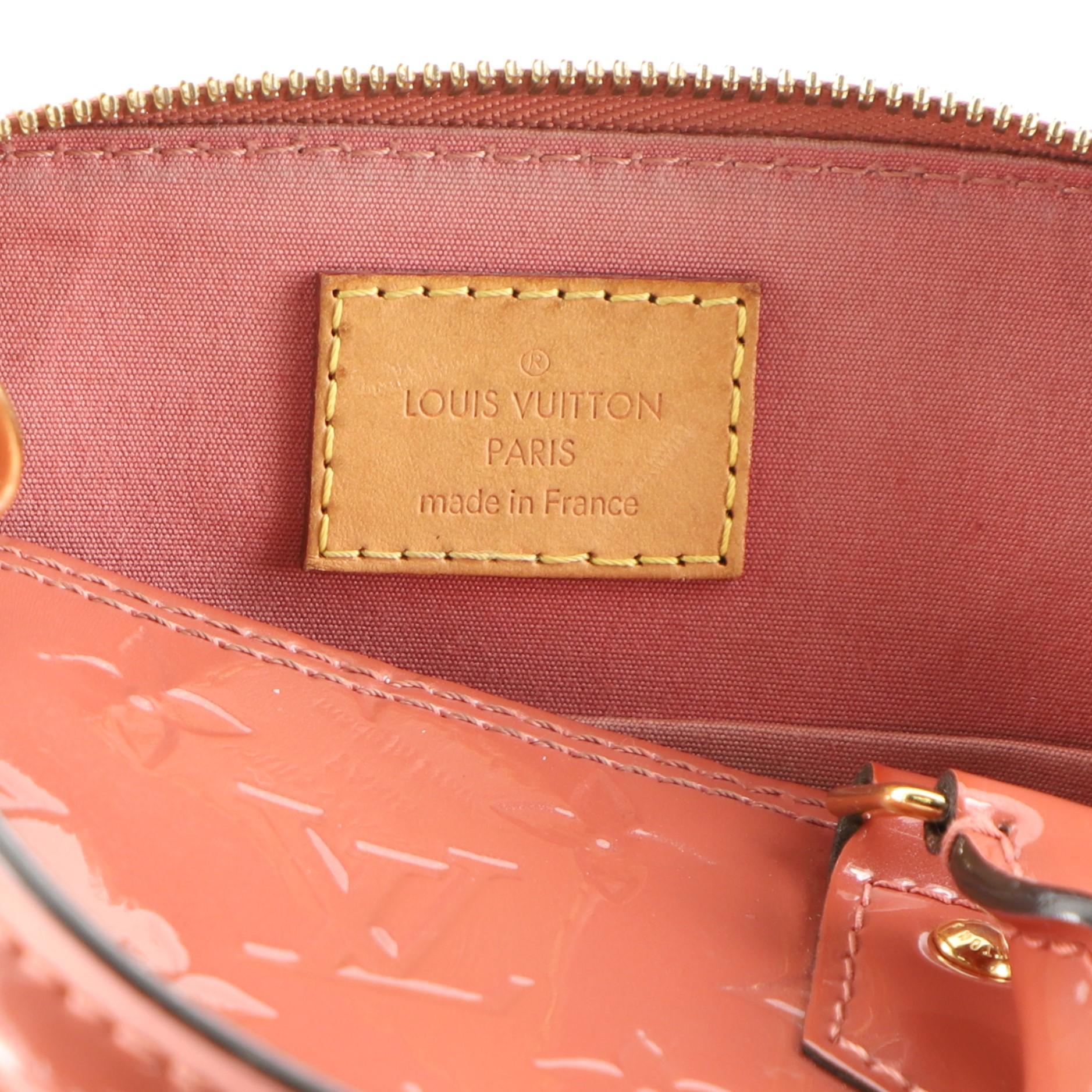 Louis Vuitton Alma Handbag Monogram Vernis BB 1