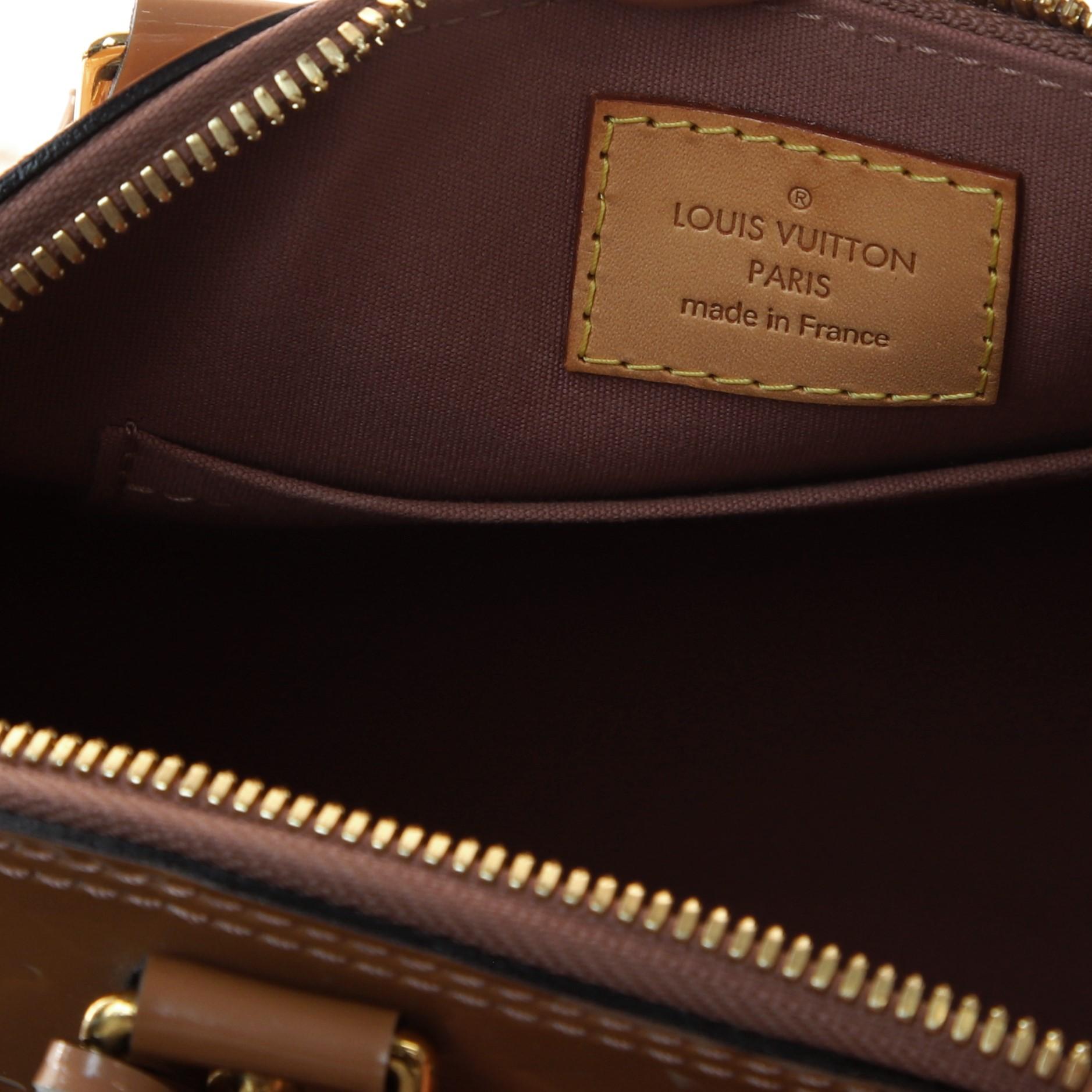 Louis Vuitton - Sac à main Alma à Monogram Vernis BB 3