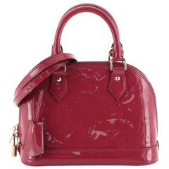 Preloved Louis Vuitton Yellow Vernis Leather Alma BB Handbag FL1164 07 –  KimmieBBags LLC