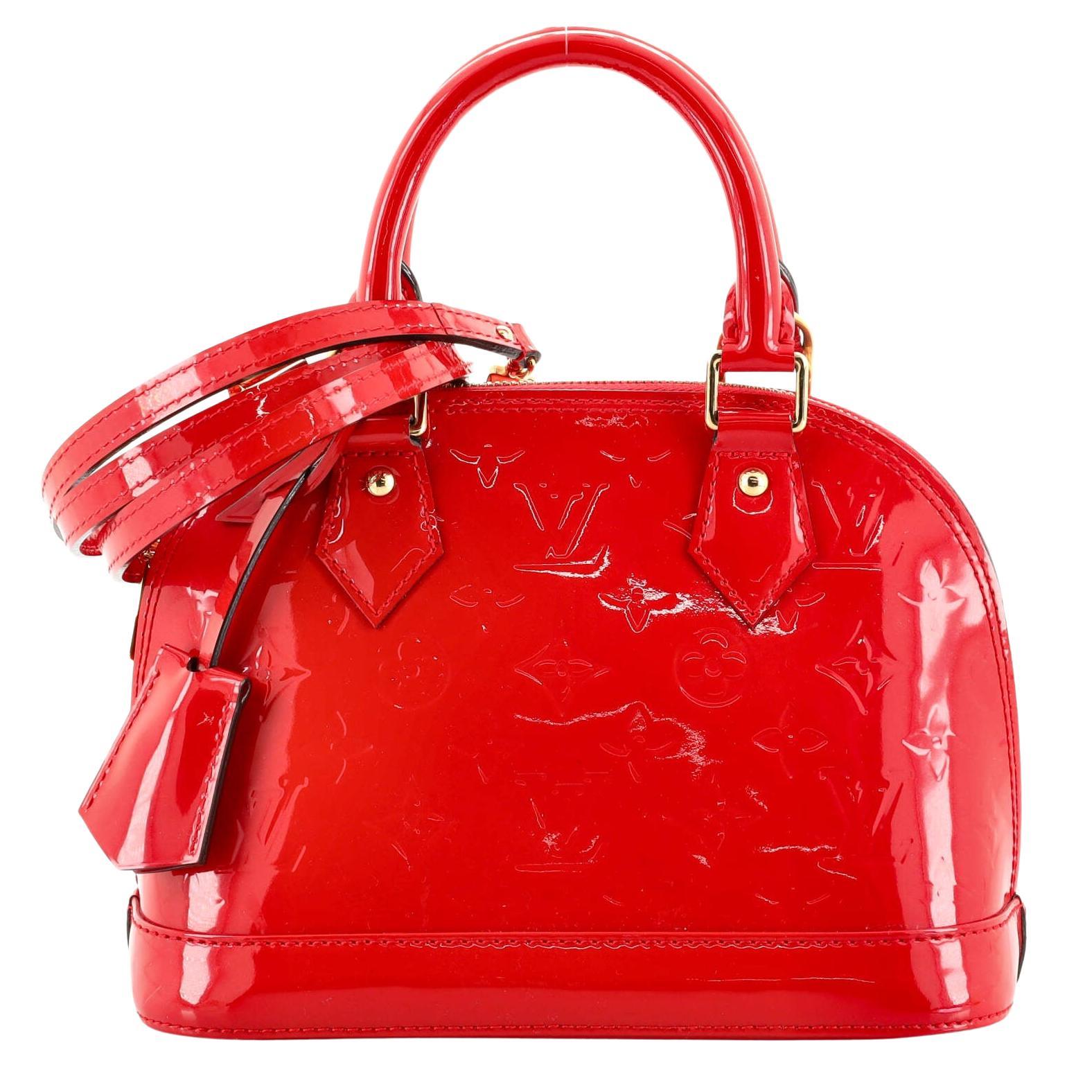 Louis Vuitton Alma Handbag Monogram Vernis BB