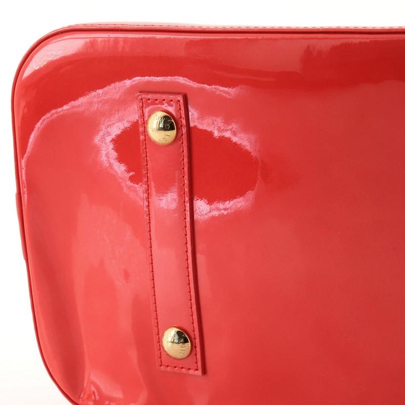  Louis Vuitton Alma Handbag Monogram Vernis GM 1