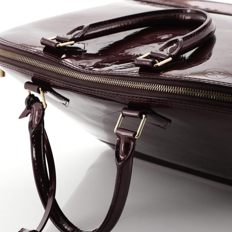 Louis Vuitton Alma Handbag Monogram Vernis GM 2