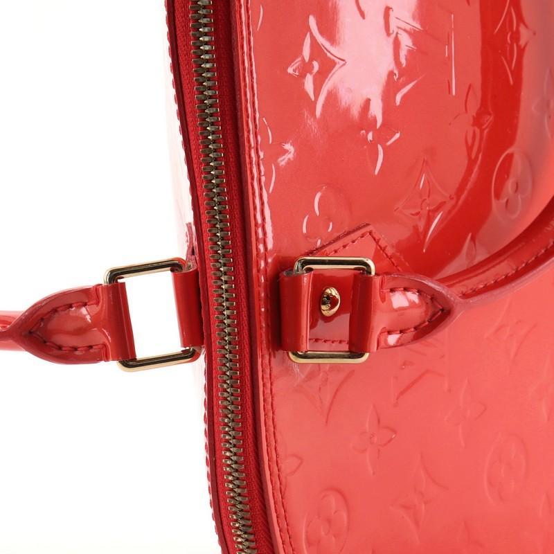  Louis Vuitton Alma Handbag Monogram Vernis GM 2