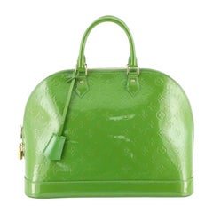 Heritage Vintage: Louis Vuitton Light Green Vernis Lead PM Bag