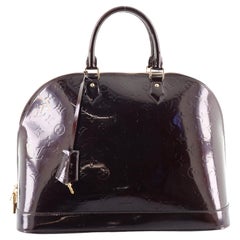 Louis Vuitton Alma Handbag Monogram Vernis GM