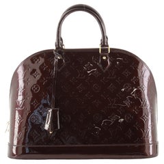 Louis Vuitton Alma Handbag Monogram Vernis GM