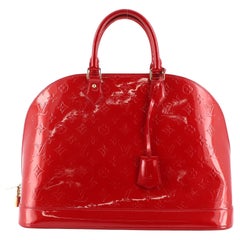 Louis Vuitton Alma Handbag Monogram Vernis GM