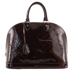 Louis Vuitton Alma Handbag Monogram Vernis GM