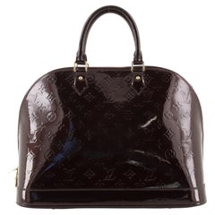 Louis Vuitton Alma Handbag Monogram Vernis GM