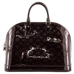 Louis Vuitton Alma Handbag Monogram Vernis GM