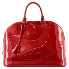 Louis Vuitton Alma Handbag Monogram Vernis GM