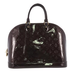 Louis Vuitton Alma Handbag Monogram Vernis MM