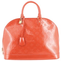 Louis Vuitton Alma Handbag Monogram Vernis MM