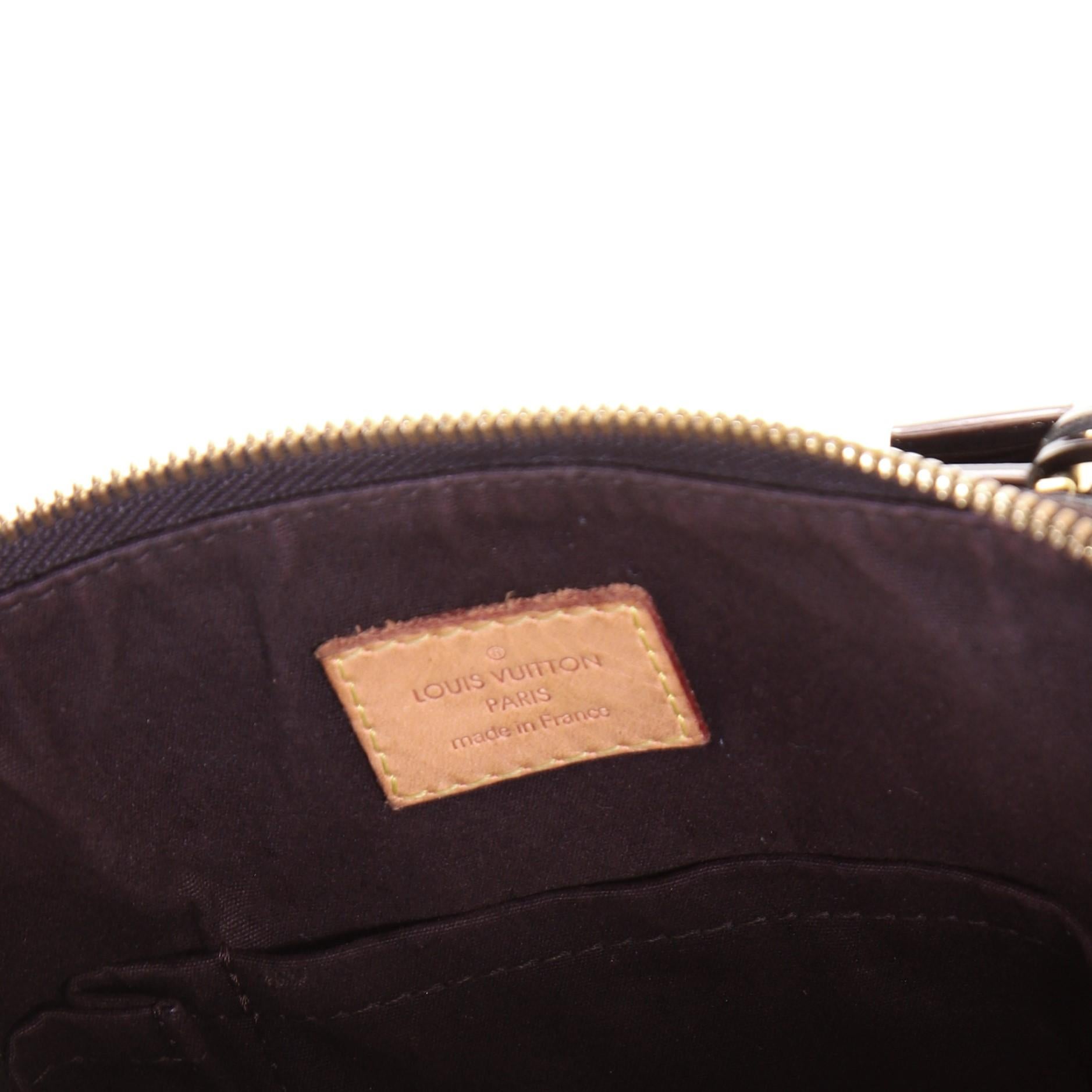 Louis Vuitton Alma Handbag Monogram Vernis PM 5