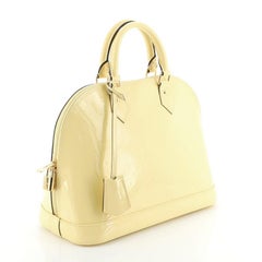 Louis Vuitton  Alma Handbag Monogram Vernis PM