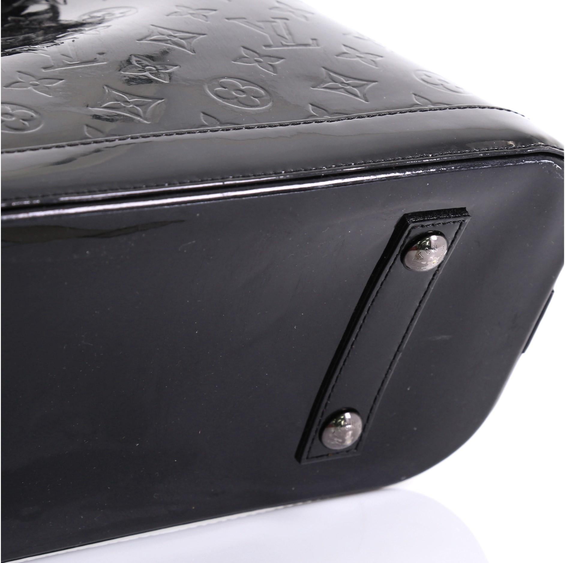 Louis Vuitton Alma Handbag Monogram Vernis PM 1
