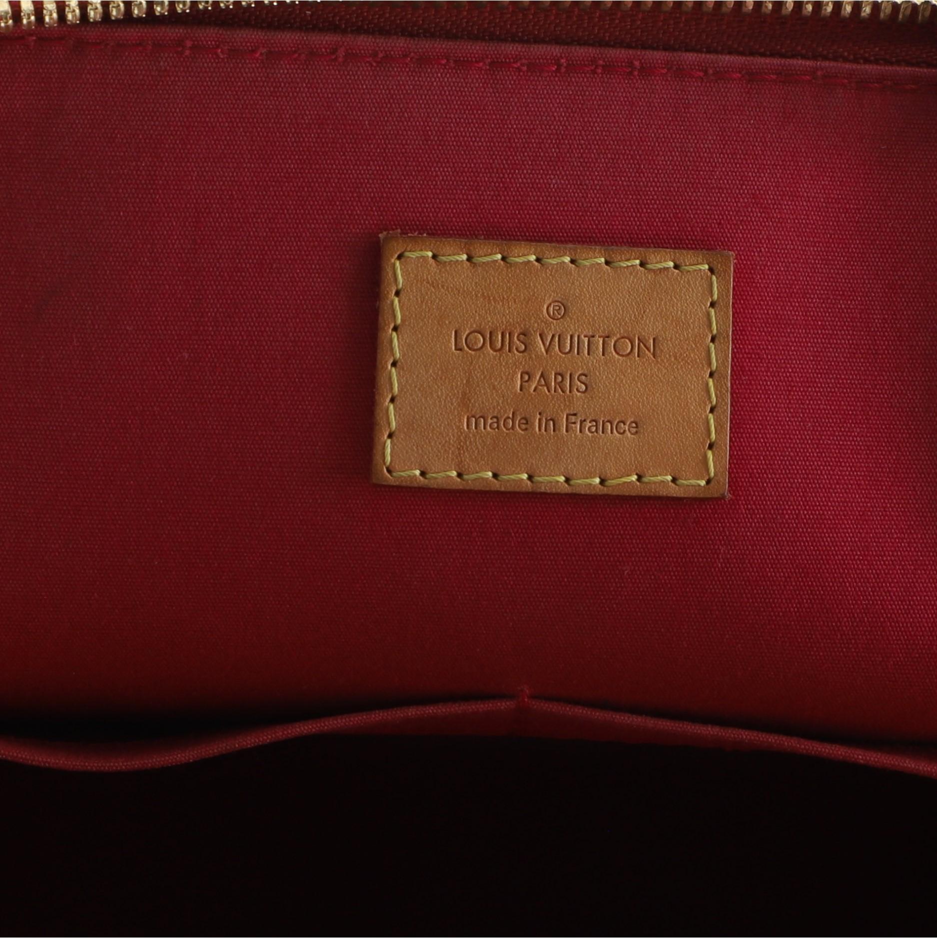 Louis Vuitton Alma Handbag Monogram Vernis PM 1
