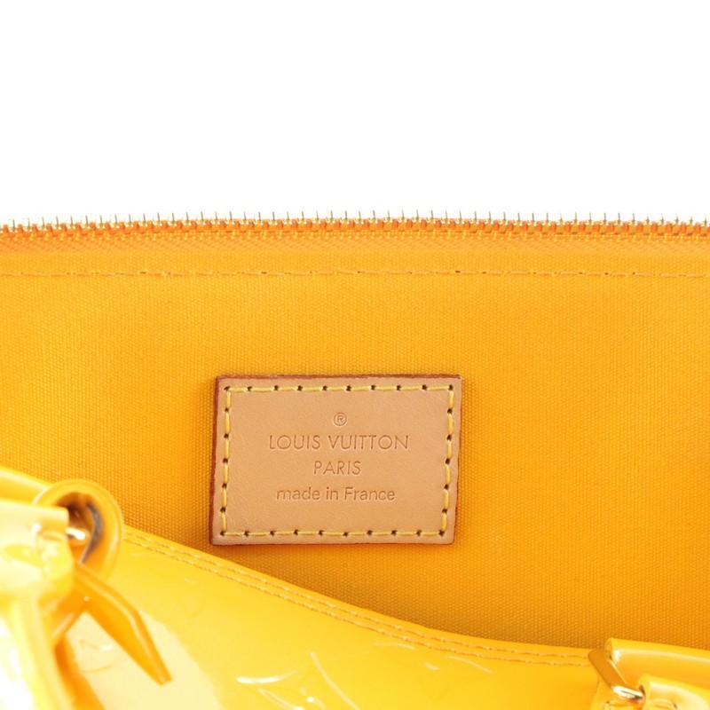 Louis Vuitton Alma Handbag Monogram Vernis PM 4