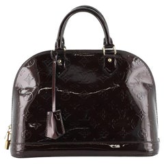 Louis Vuitton Alma Handbag Monogram Vernis PM