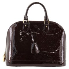 Louis Vuitton Alma Handbag Monogram Vernis PM