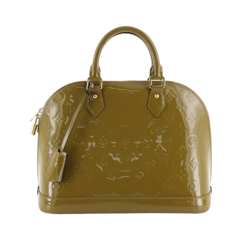 louis vuitton alma bb monogram vernis leather