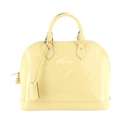 Louis Vuitton  Alma Handbag Monogram Vernis PM