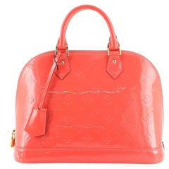 Louis Vuitton Alma Handbag Monogram Vernis PM