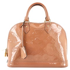 Louis Vuitton Alma Handbag Monogram Vernis PM