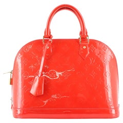 Louis Vuitton Alma Handbag Monogram Vernis PM