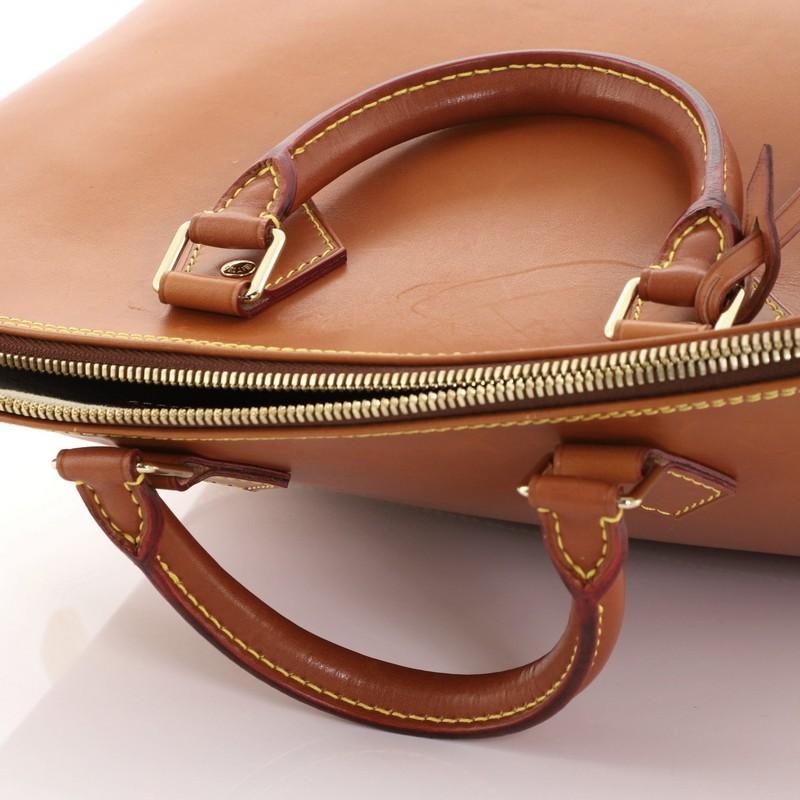 Louis Vuitton Alma Handbag Nomade Leather PM 5