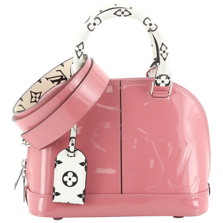 Louis Vuitton Alma Handbag Vernis with Monogram Canvas BB at 1stDibs | louis  vuitton small handbag, alma bb canvas, alma bb vernis pink