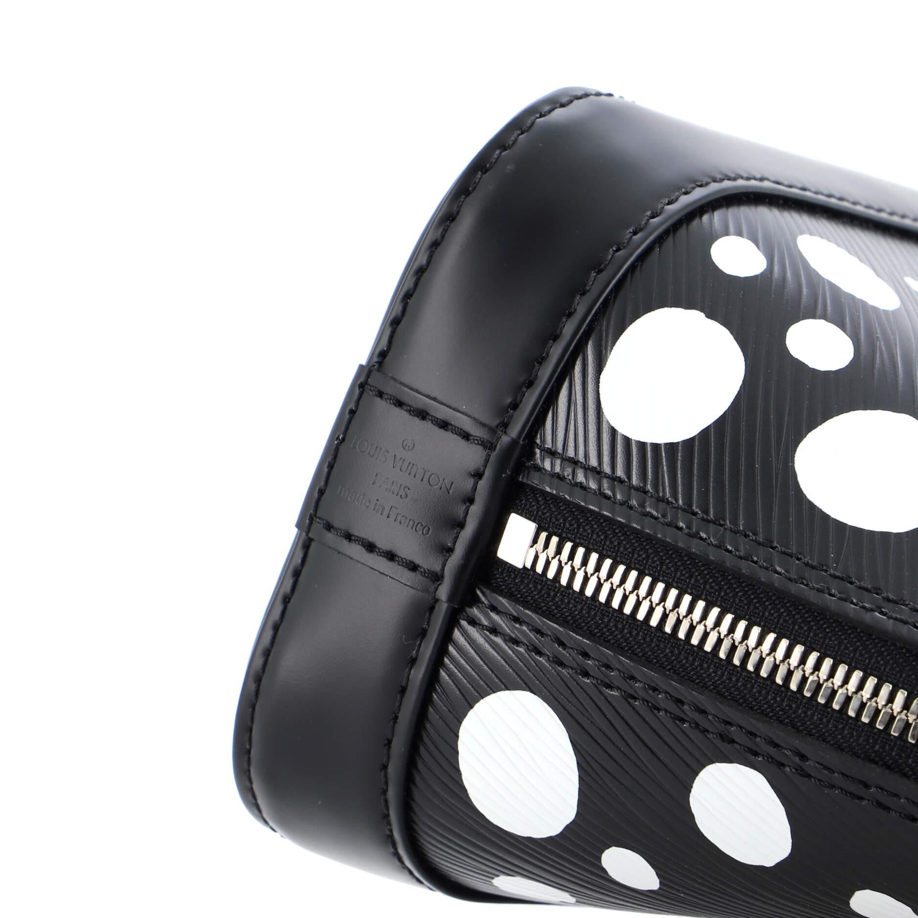 Louis Vuitton Alma Handbag Yayoi Kusama Infinity Dots Epi Leather BB 2