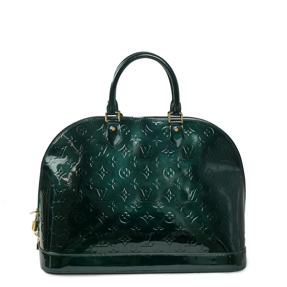 lv alma patent leather